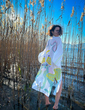 Load image into Gallery viewer, Crescent Guardians Silk Kimono