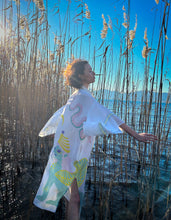 Load image into Gallery viewer, Crescent Guardians Silk Kimono