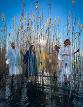 Load image into Gallery viewer, Trinity of Shadows Silk Kimono