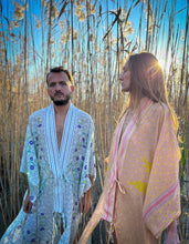 Load image into Gallery viewer, Tree of Cosmic Harmony Silk Kimono