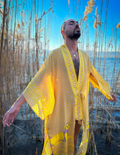 Load image into Gallery viewer, Queen of the Night Silk Kimono