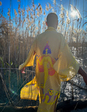 Load image into Gallery viewer, Queen of the Night Silk Kimono