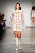 Load image into Gallery viewer, Oversize Transparent Bomber