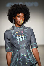 Load image into Gallery viewer, Ivy High Neck Peplum Top