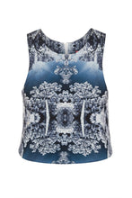 Load image into Gallery viewer, Reality Open Back Crop Top