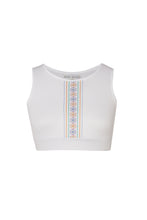 Load image into Gallery viewer, Pure White Sports Bra