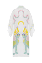 Load image into Gallery viewer, Crescent Guardians Silk Kimono