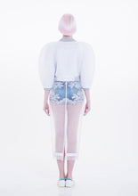 Load image into Gallery viewer, Mesh Bubble Bomber Jacket