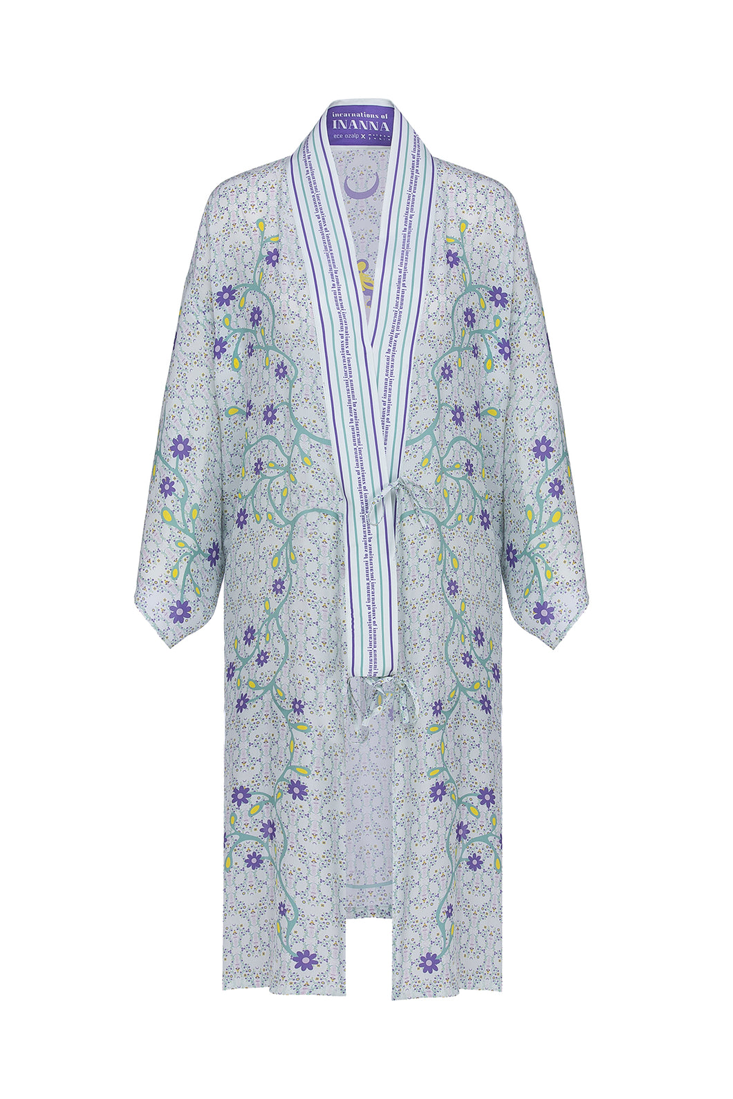 Tree of Cosmic Harmony Silk Kimono